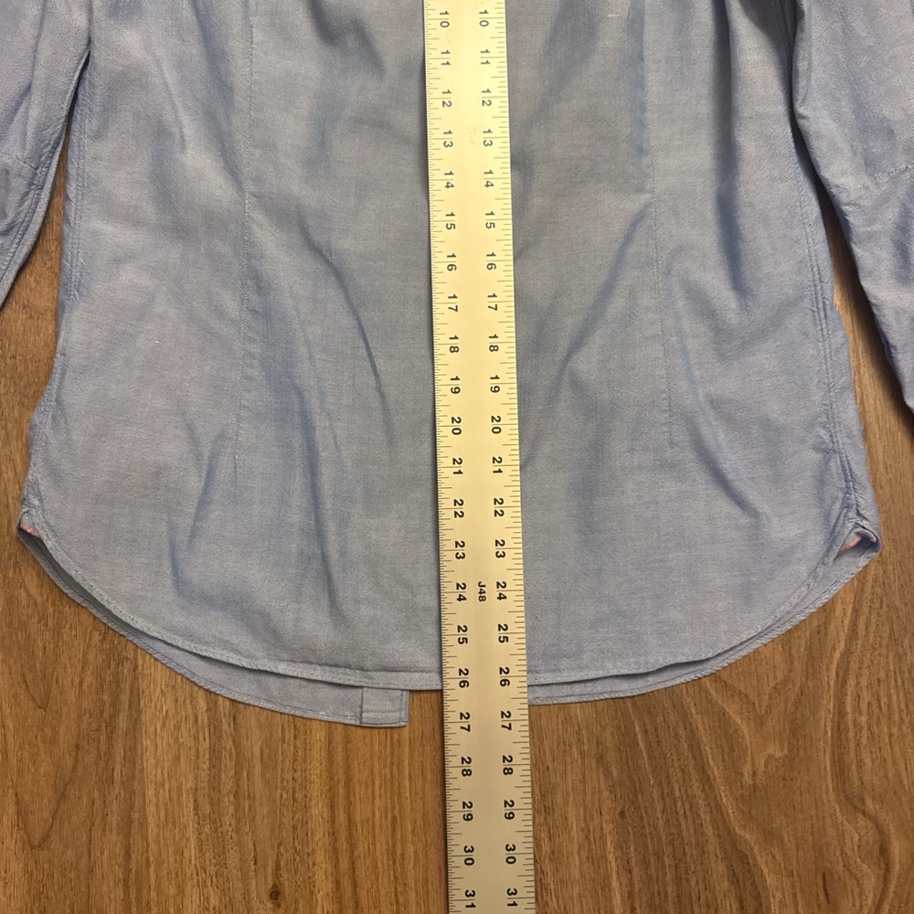 UMII 908 made in Japan Classic Light Blue women’s Button-Down Dress Shirt - Picture 6 of 8
